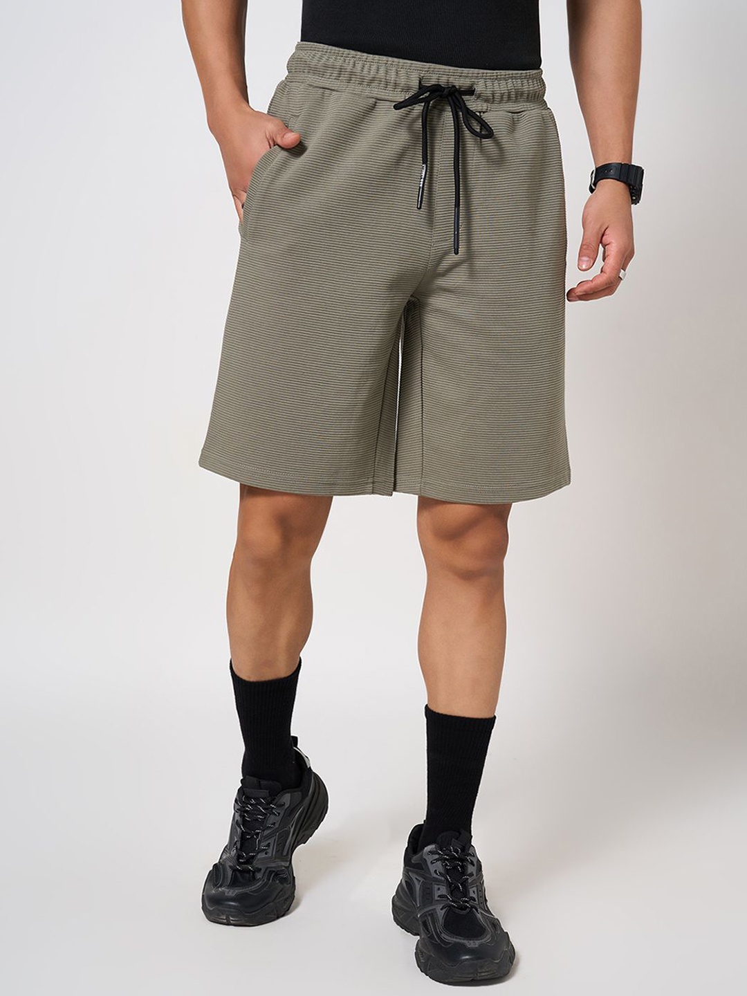 

Street 808 by Pantaloons Men Shorts, Olive