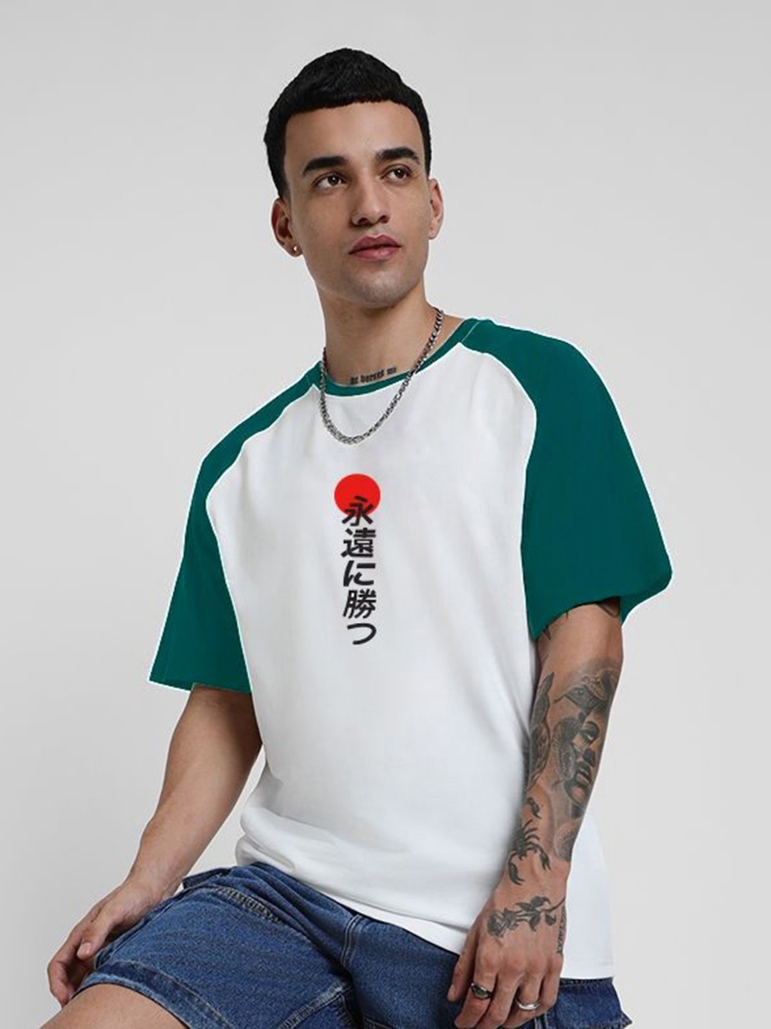 

TOGS & TERRE Men Printed Organic Cotton T-shirt, Multi