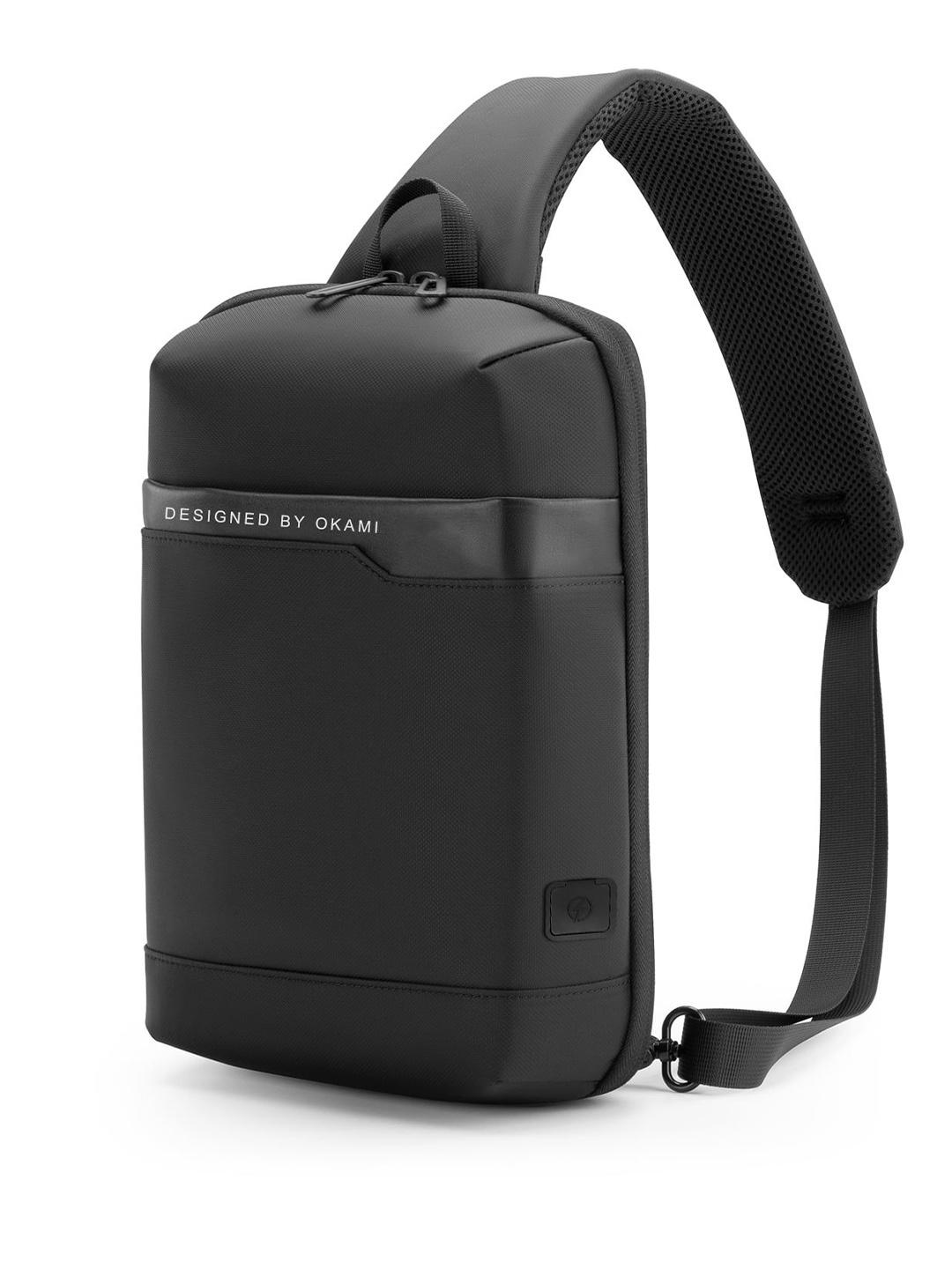 

OKAMI Unisex Messenger Bag, Black