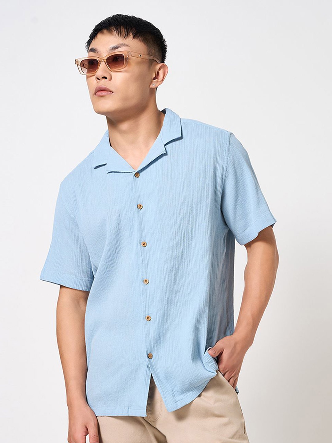 

7 Alt by Pantaloons Men Casual Shirt, Blue