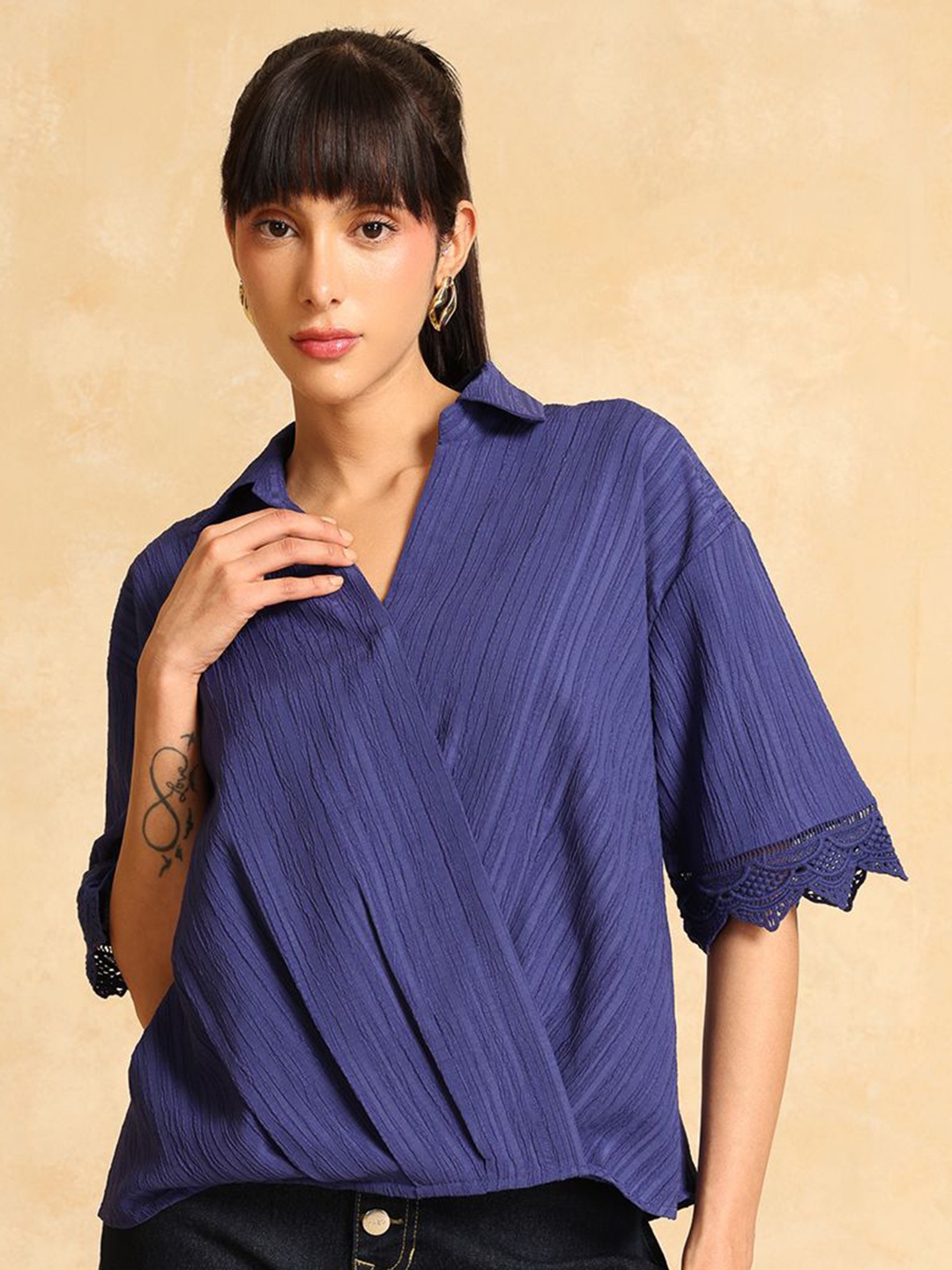 

Kazo Top, Navy blue