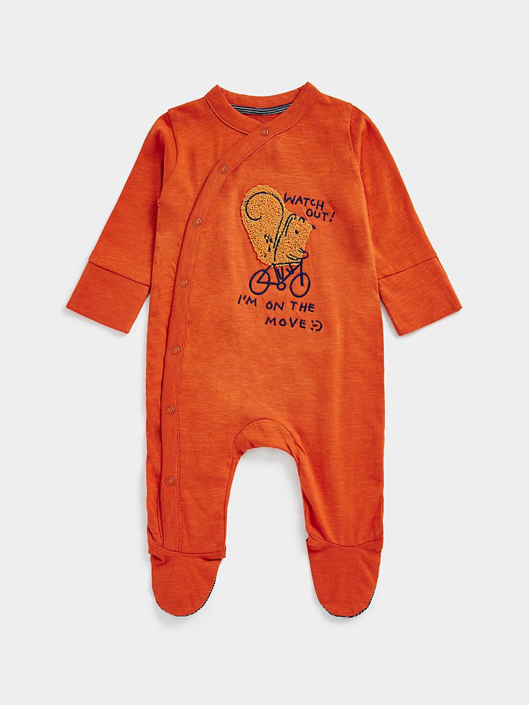 

mothercare Boys Printed Sleepsuit, Red