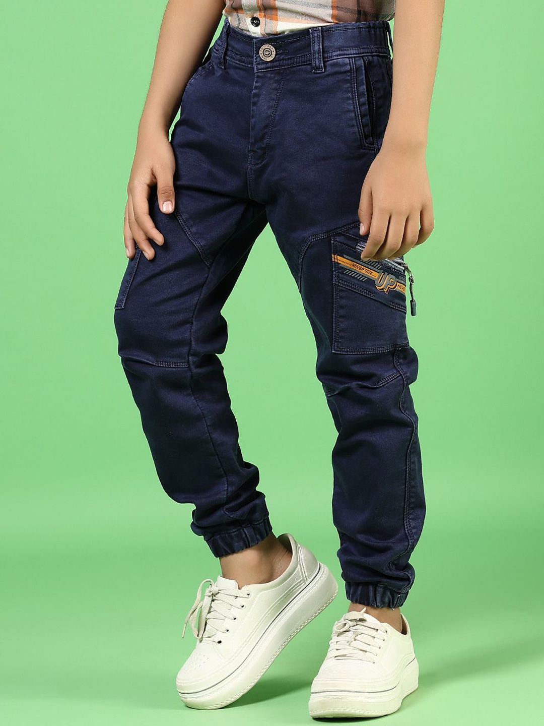 

V-Mart Boys Light Fade Jeans, Navy blue