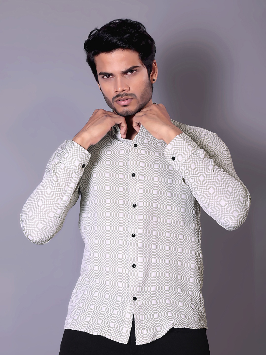 

FITODA FASHION Men Opaque Printed Casual Shirt, Multi