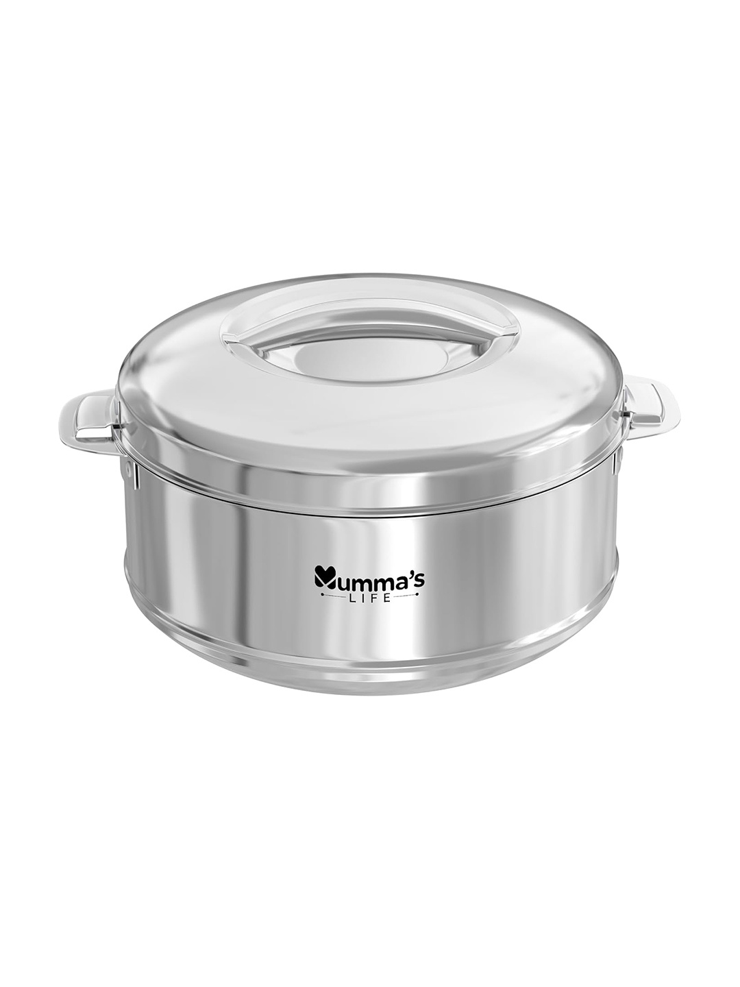 

Mumma's Life Silver-Toned Stainless Steel 1 Pieces Thermal Casserole 3000 ML