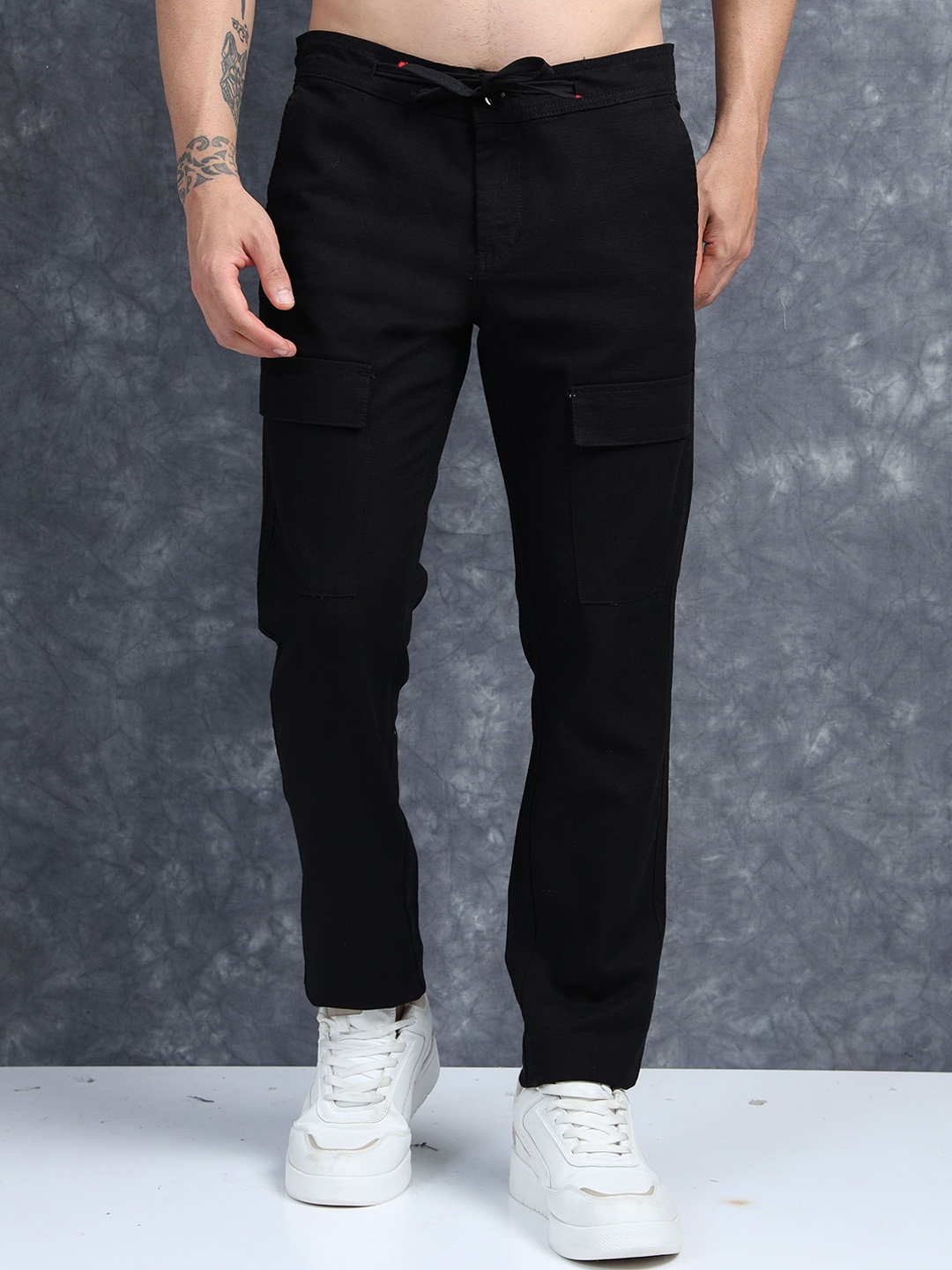 

Moda Rapido Men Brooklyn Trousers, Black