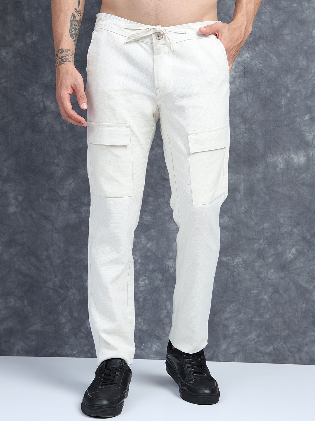 

Moda Rapido Men Brooklyn Trousers, Off white