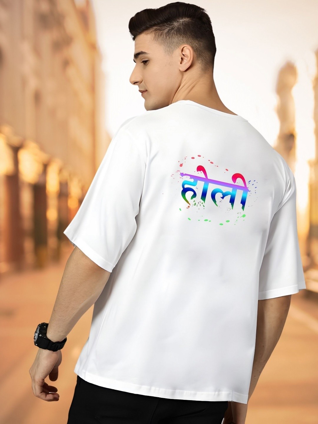

Moda Rapido Men T-shirt, White