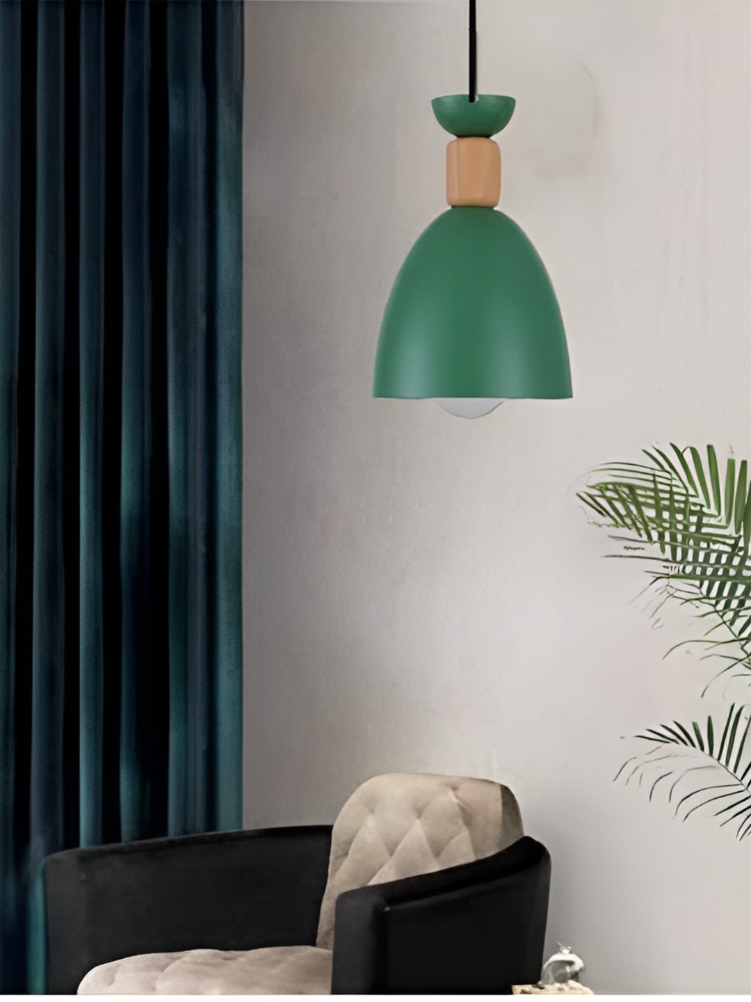 

GAUVIK Green Aluminium Ceiling Lamp