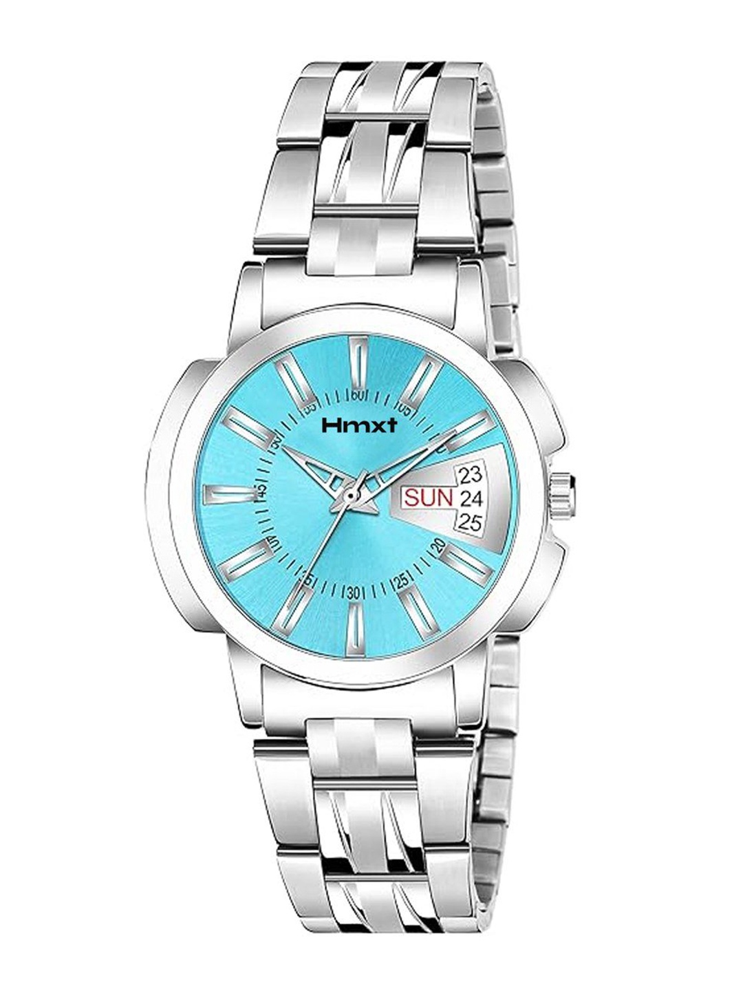 

HMXT Women Printed Dial & Stainless Steel Straps Analogue Watch HMXT-144, Blue