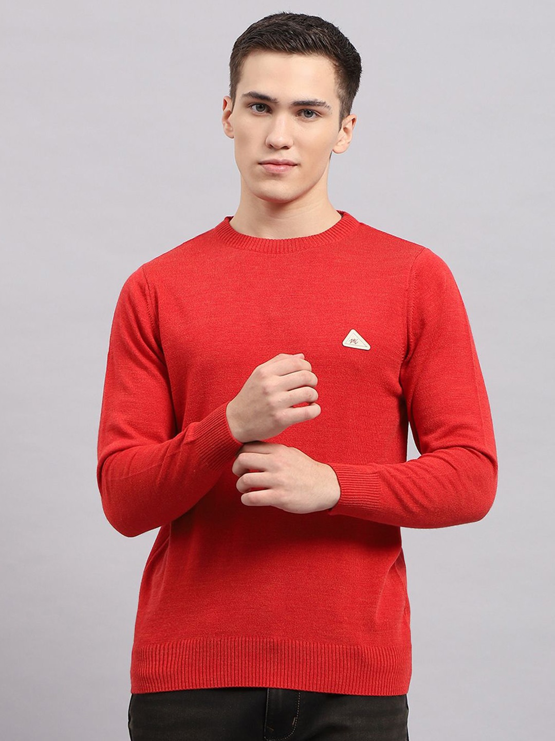 

Monte Carlo Men Woollen Pullover, Red
