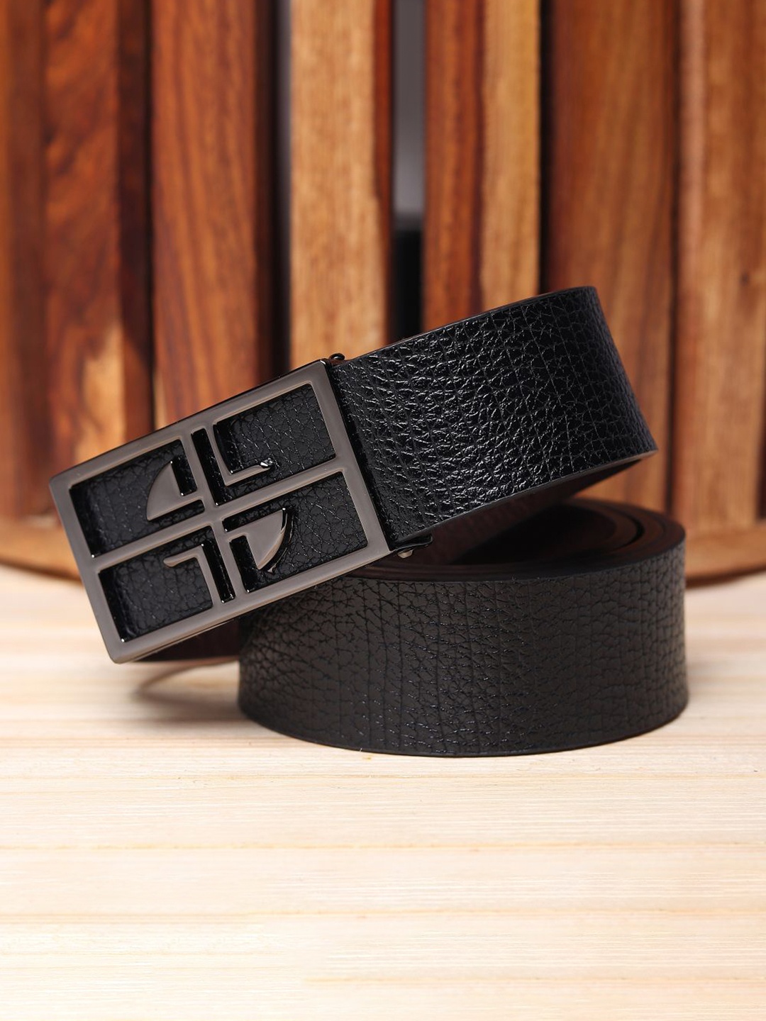 

Killer Men Textured Reversible Belt, Black