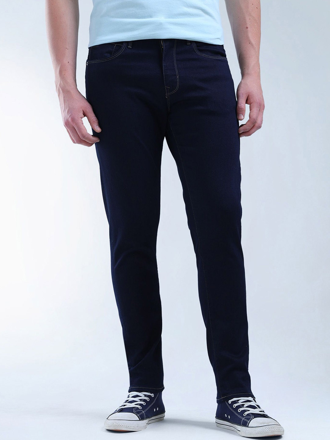 

Flying Machine Men Slim Fit Stretchable Jeans, Blue
