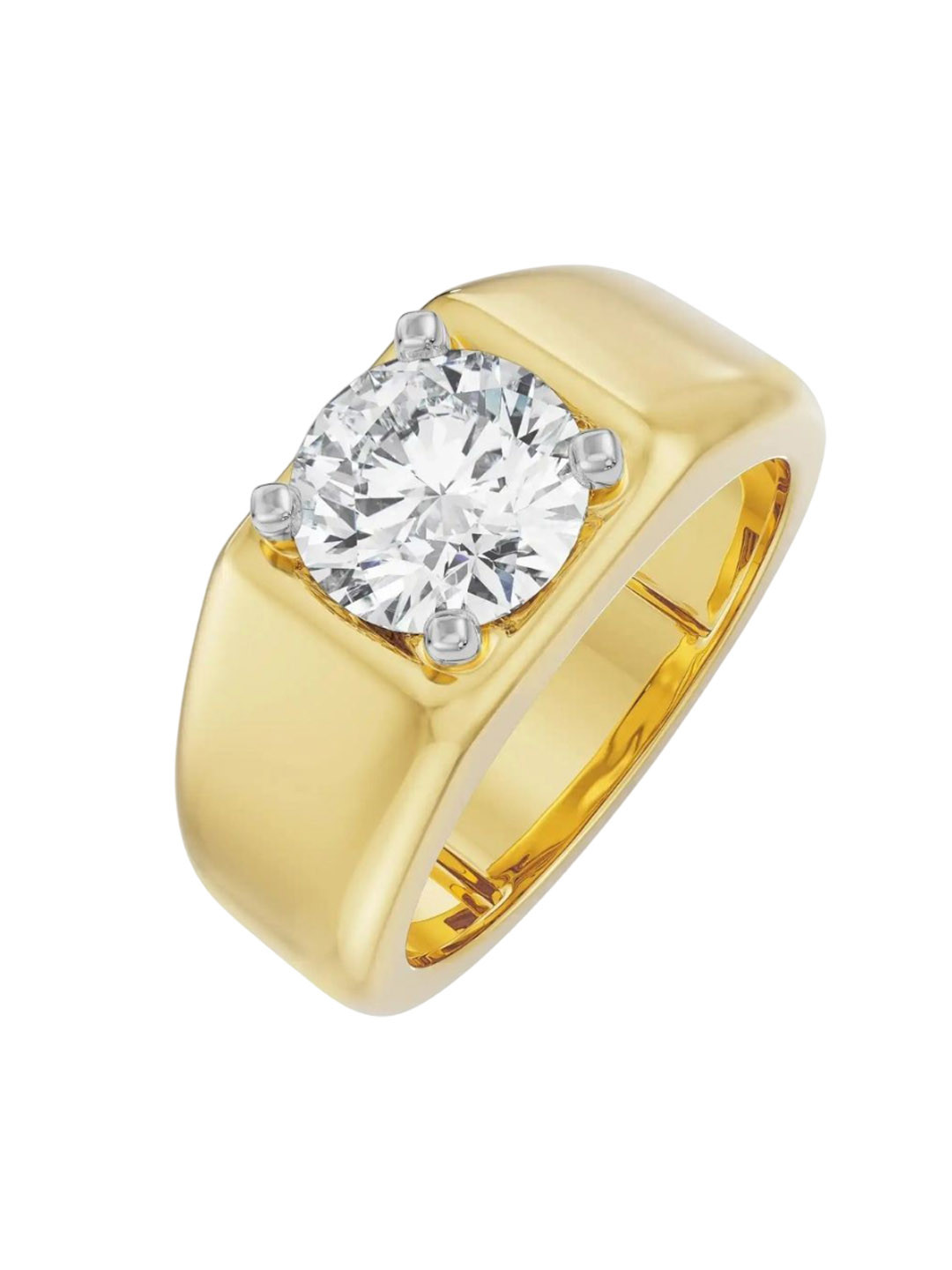 

Emori Asher Diamond Ring for Men, Gold