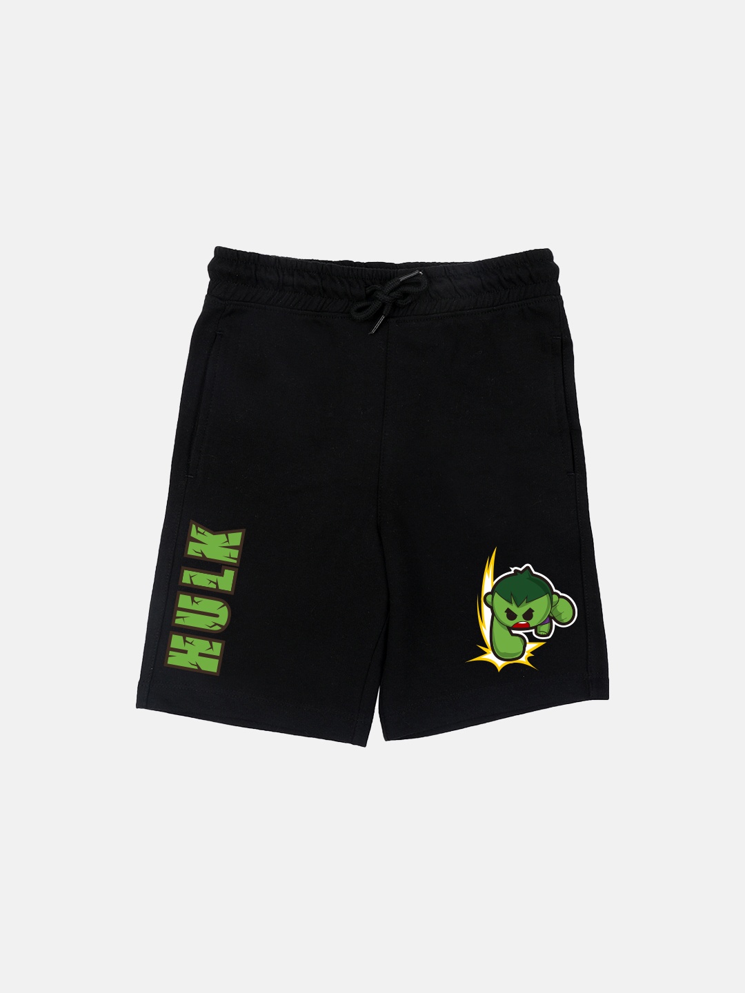 

YK Marvel Boys Printed Avengers Outdoor Shorts, Black
