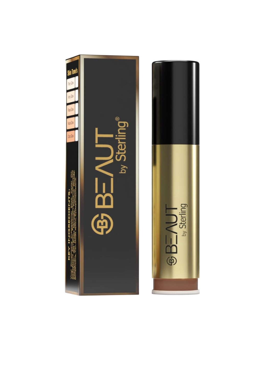

Beaut By Sterling Light Weight & Waterproof Concealer- 6 g- Coco Glow, Brown