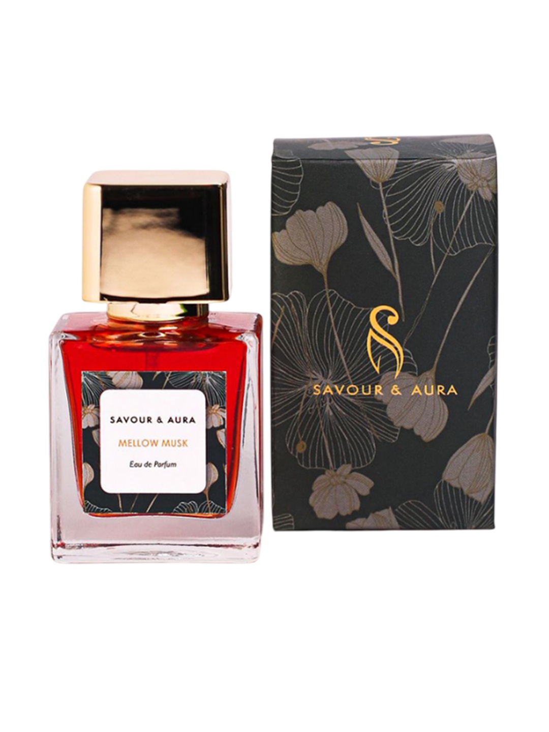 

SAVOUR AND AURA Mellow Musk Long Lasting Eau De Parfum- 50 ml, Red