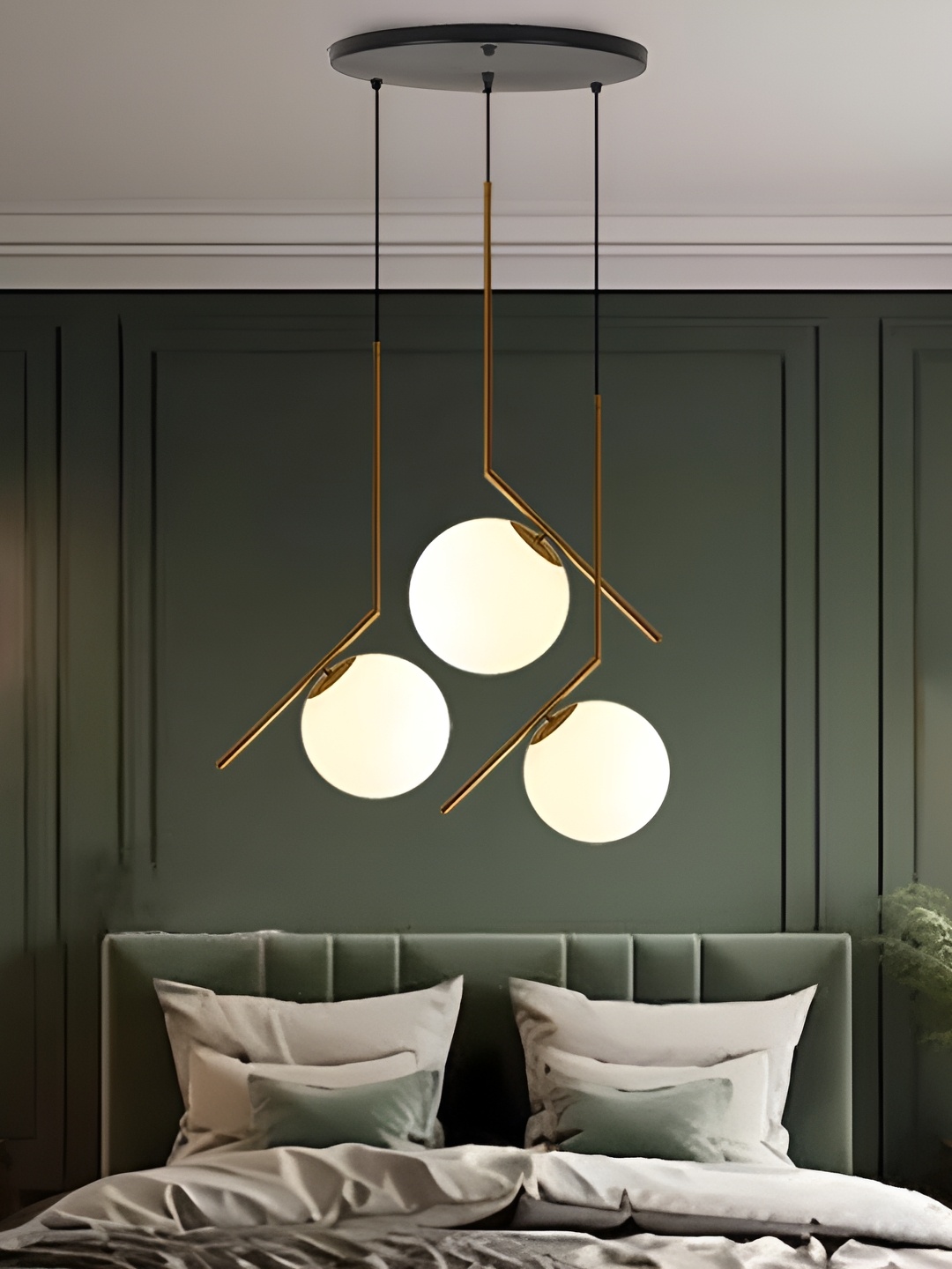 

GAUVIK Gold-Toned Ceiling Lamp