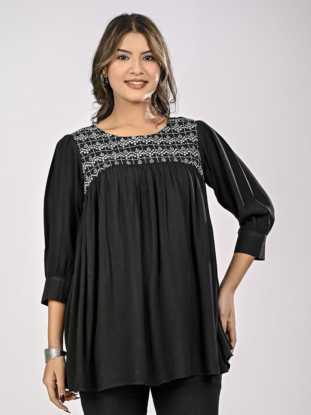 

INAAYA JAIPUR Top, Black