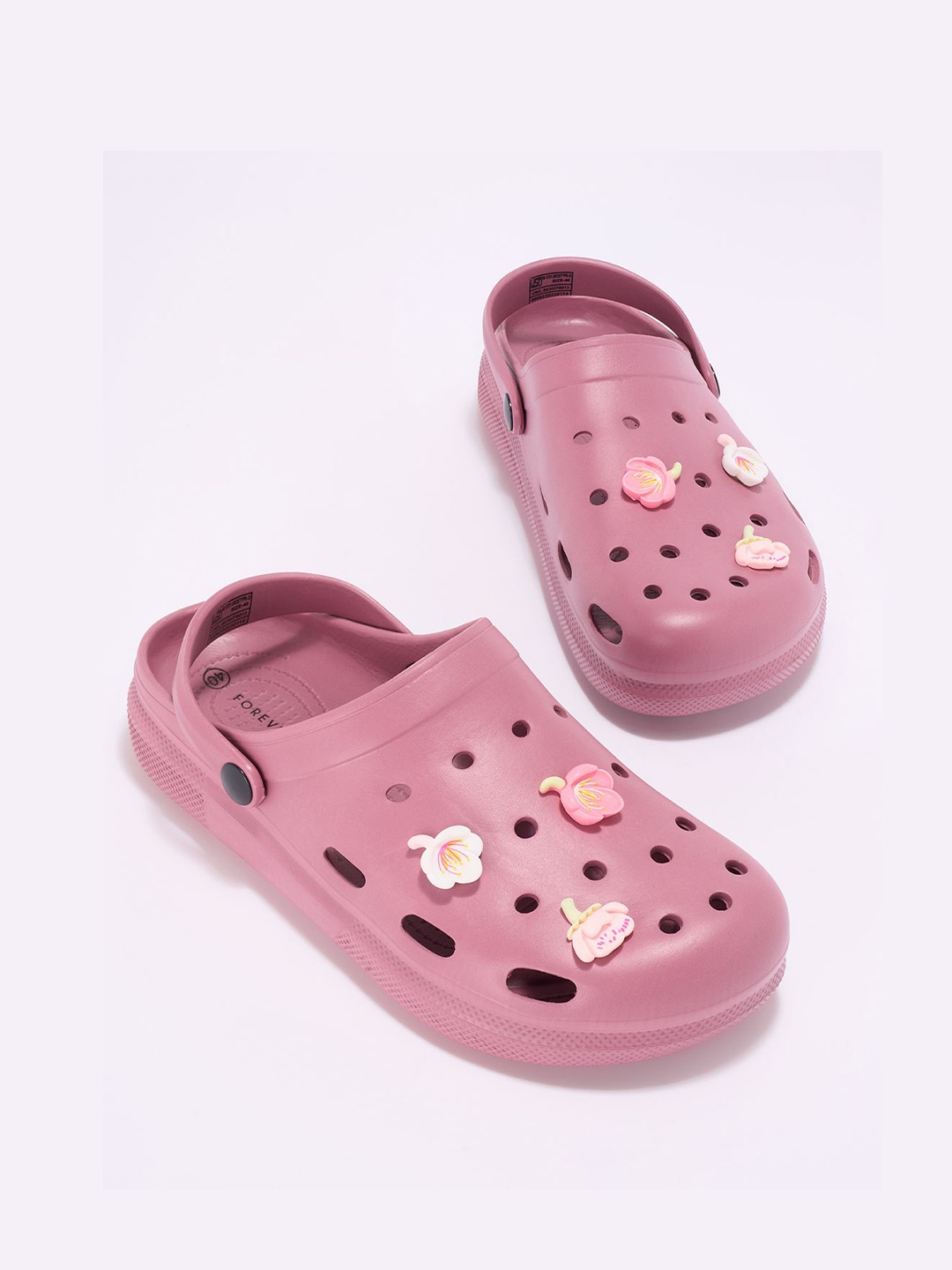 

Forever Glam by Pantaloons Women Clogs, Pink