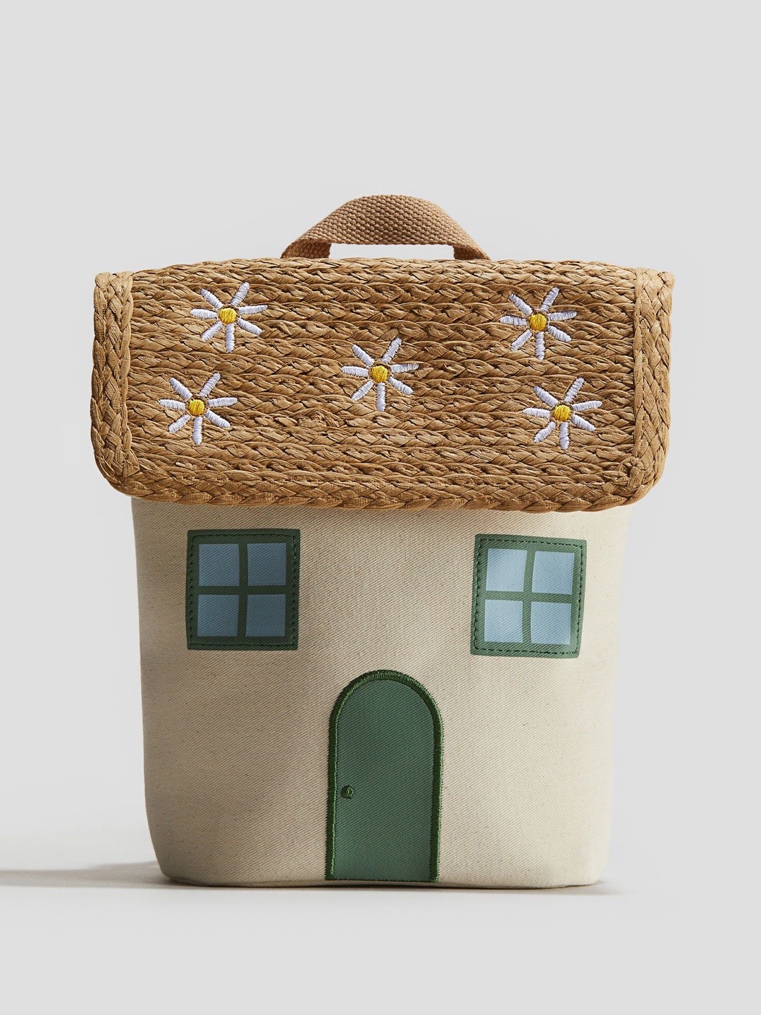 

H&M House-Shaped Backpack, Beige