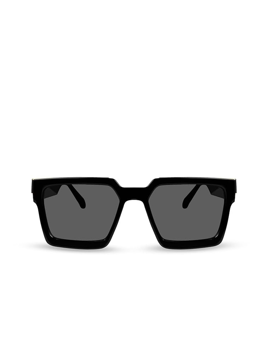 

DEXENT COLLECTION Unisex Oversized Sunglasses, Black