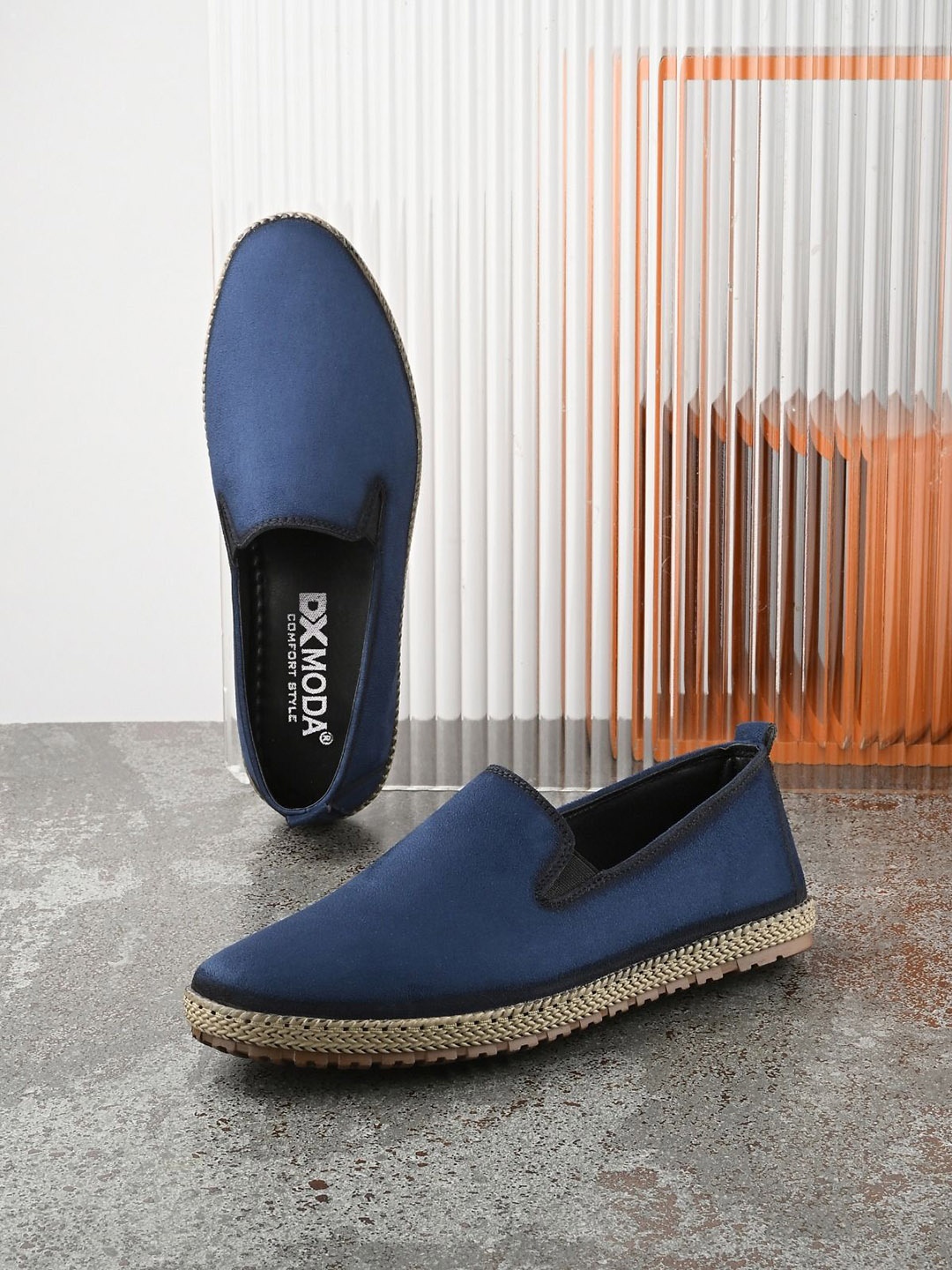 

JK Port Men Espadrilles, Navy blue