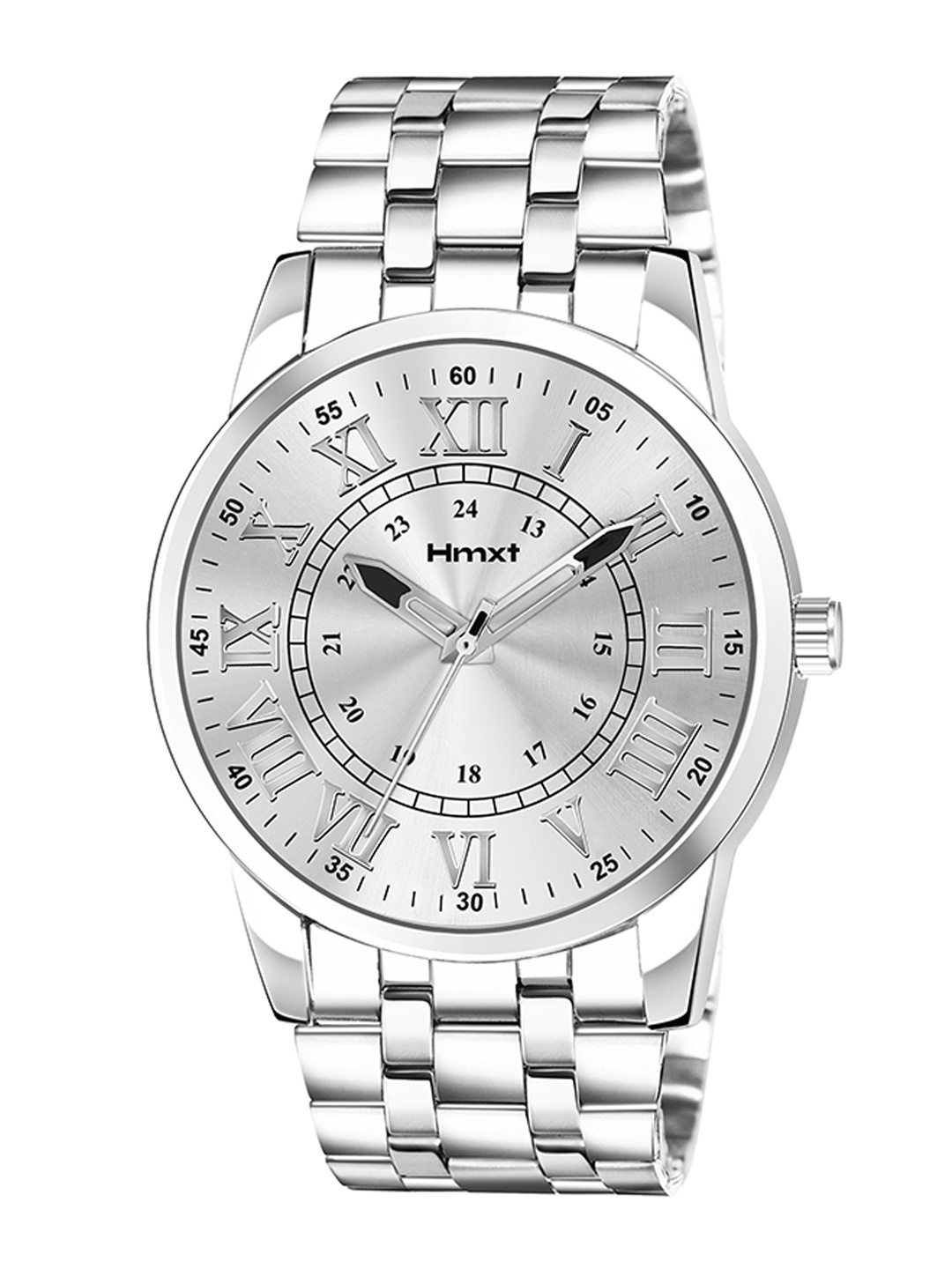 

HMXT Men Dial & Stainless Steel Straps Analogue Watch HMXT-136, White