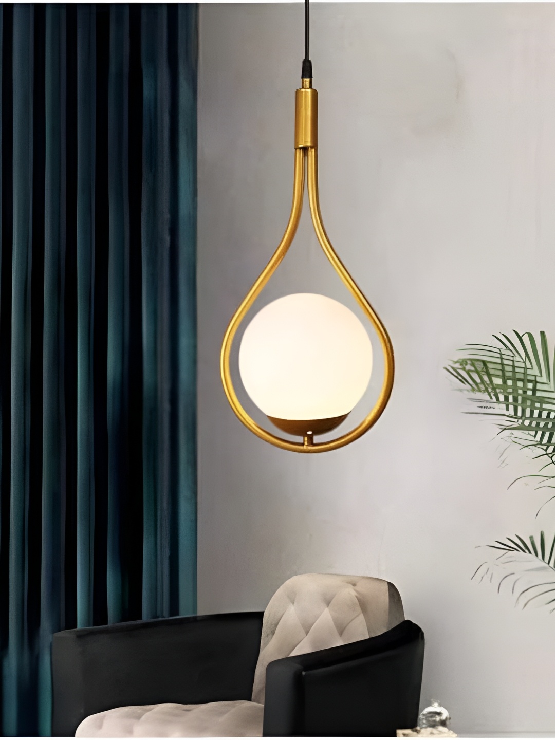 

GAUVIK Gold-Toned Ceiling Lamp