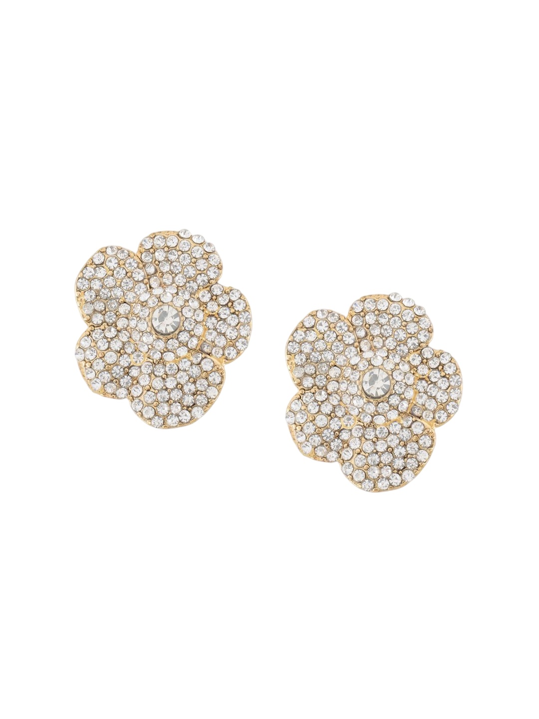 

Zaveri Pearls Contemporary Studs Earrings, Gold