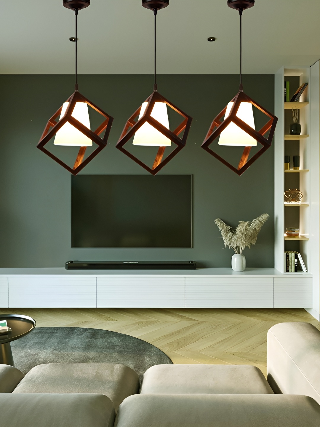 

GAUVIK Black Ceiling Lamp