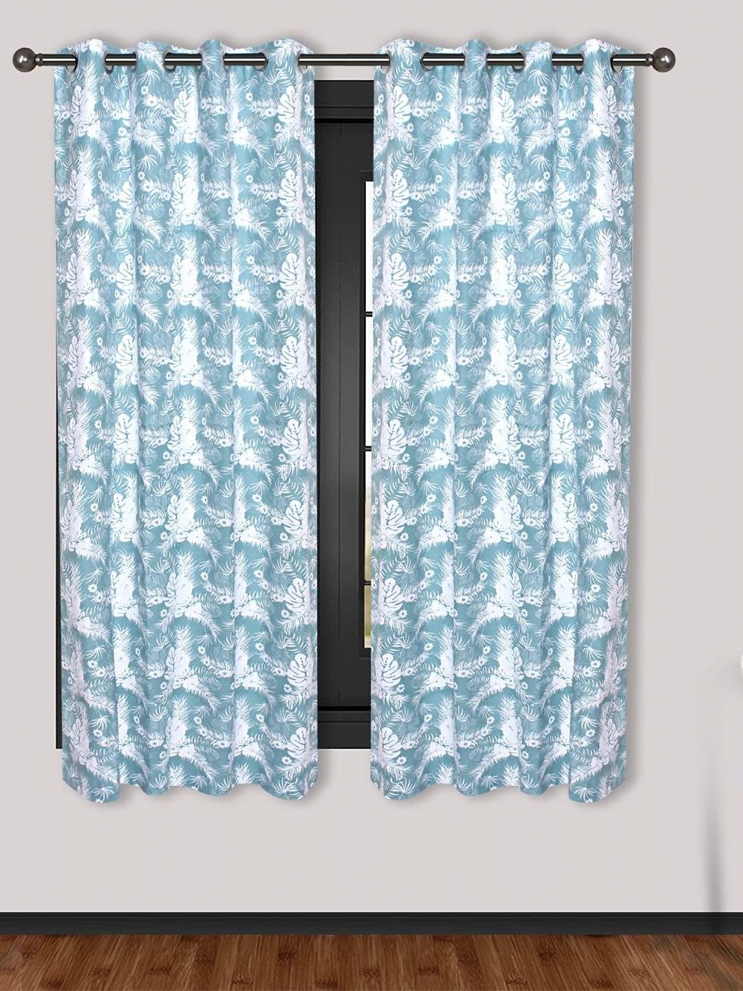 

Dekor World Multicoloured Set of 2 Window Curtain, Multi