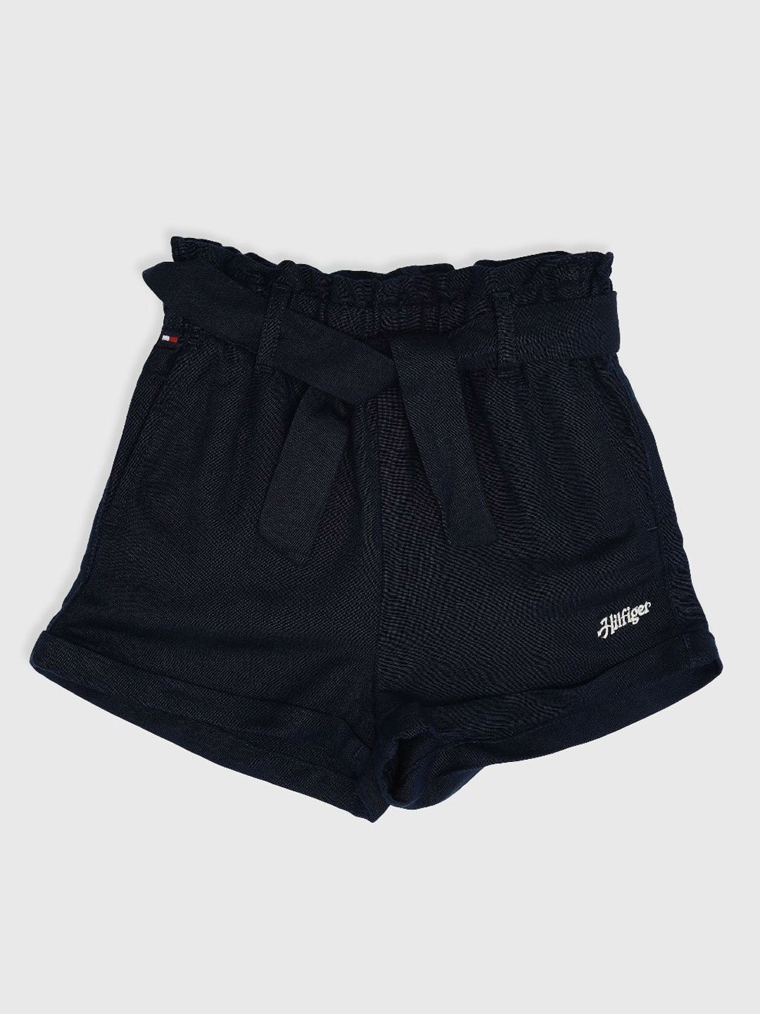 

Tommy Hilfiger Girls Linen Hot Pants Shorts, Blue