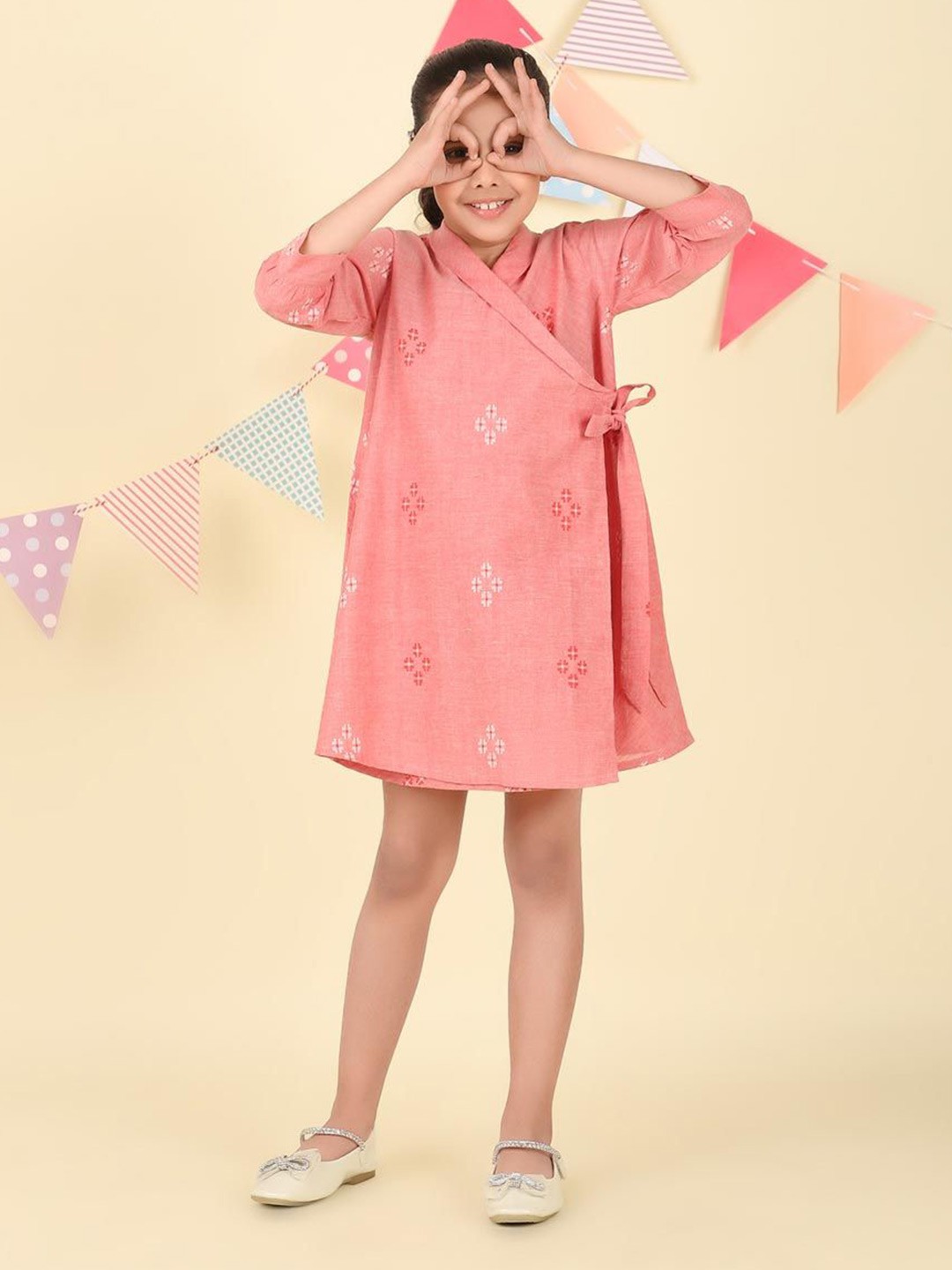 

Fabindia Dress, Pink