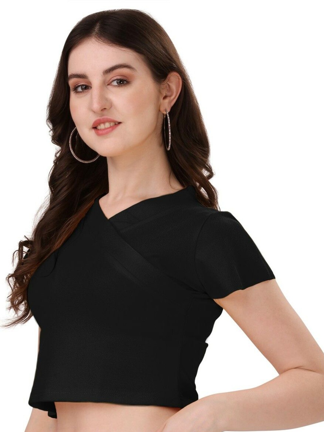 

NiloBerry Crop Top, Black