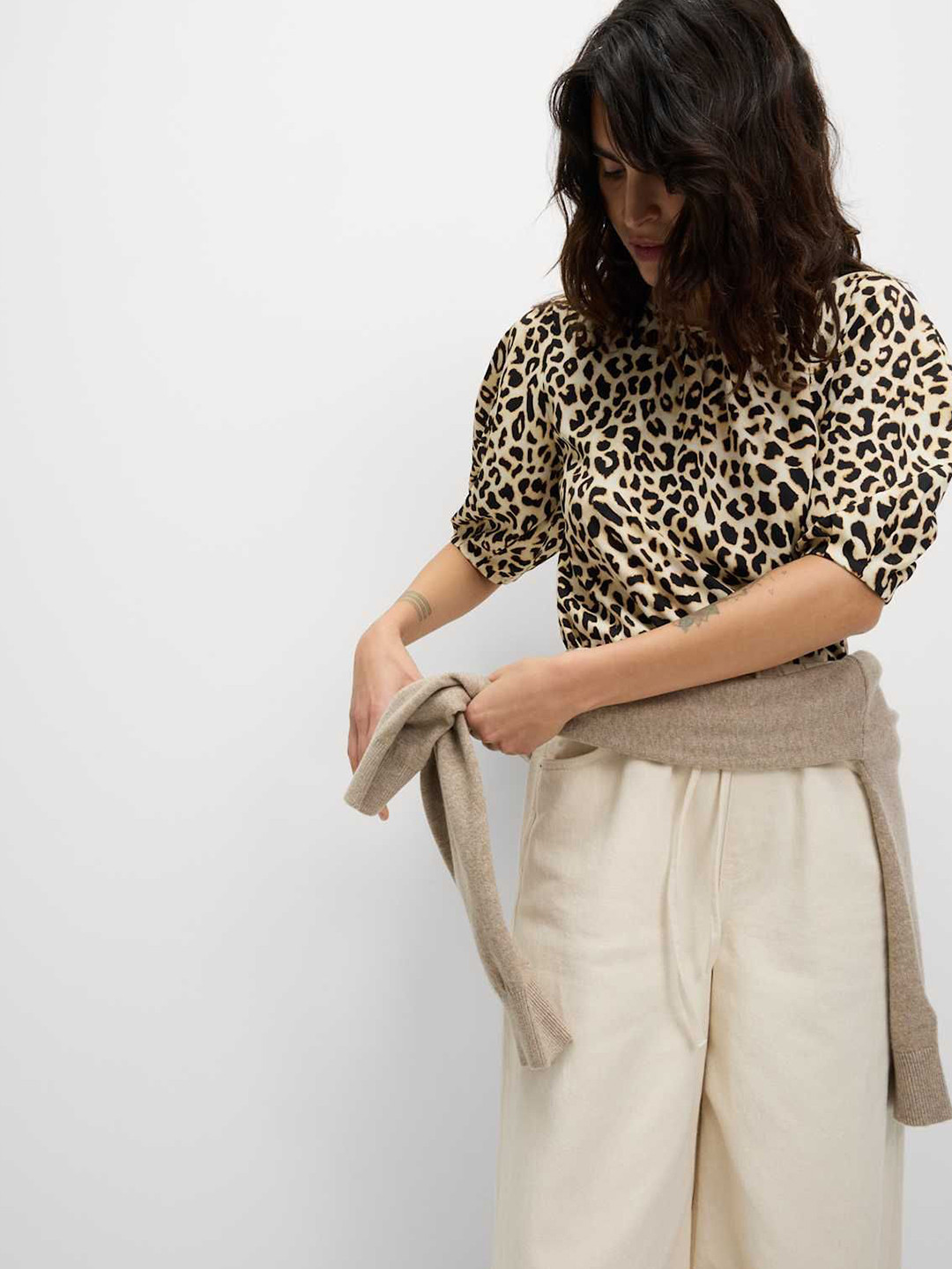 

Marks & Spencer Animal Print Top, Multi