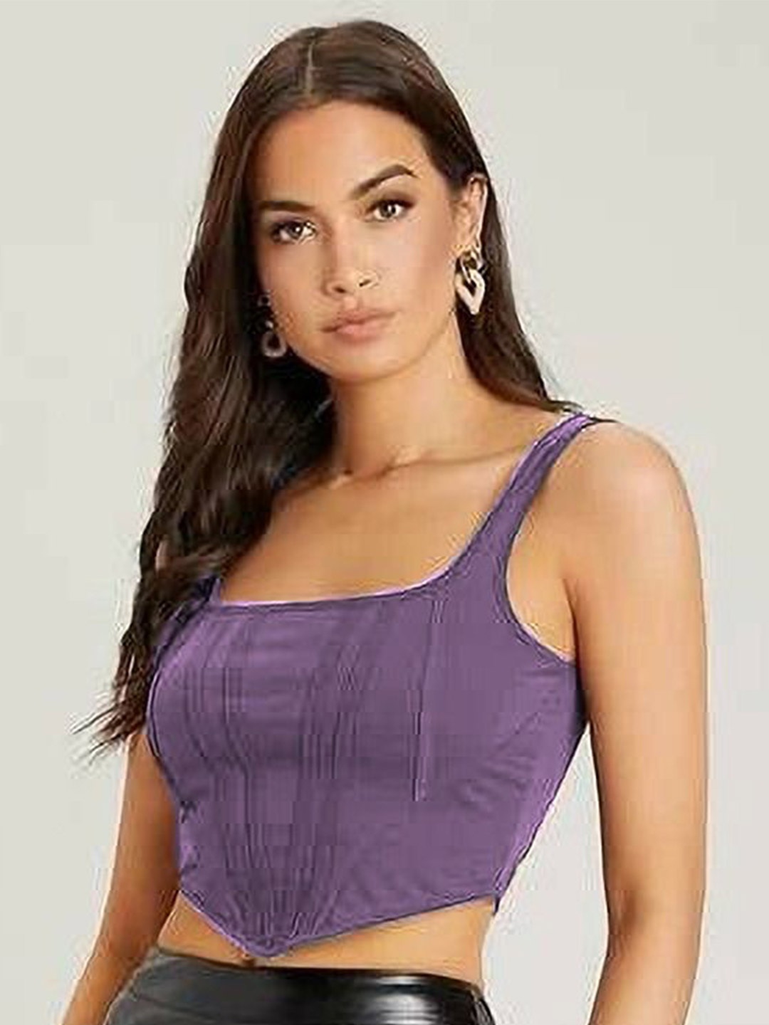 

NiloBerry Crop Top, Lavender