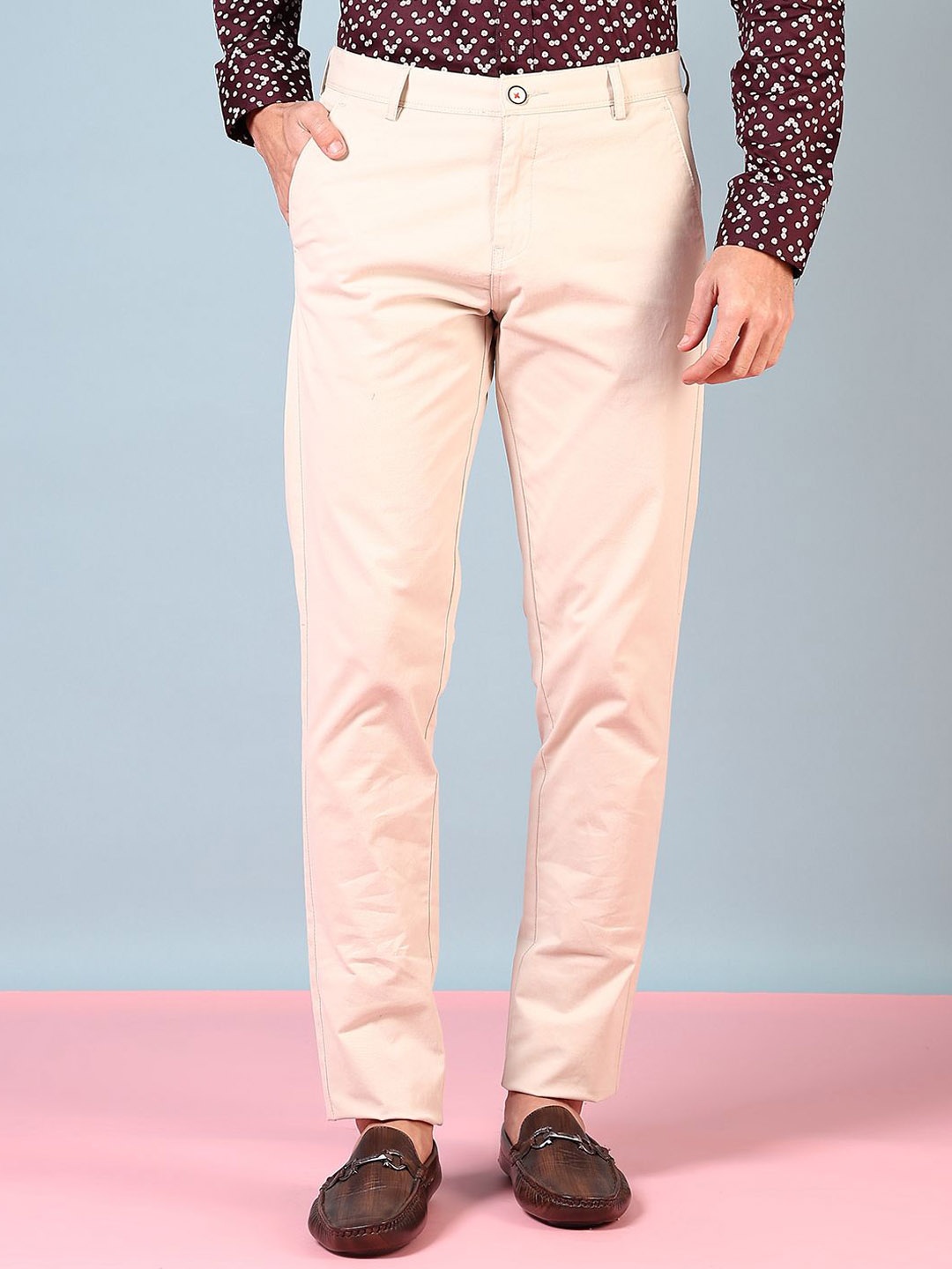 

V-Mart Men Chinos Trousers, Grey
