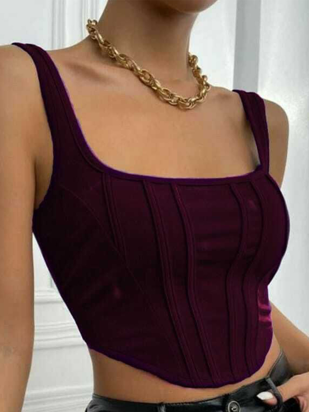 

NiloBerry Crop Top, Red