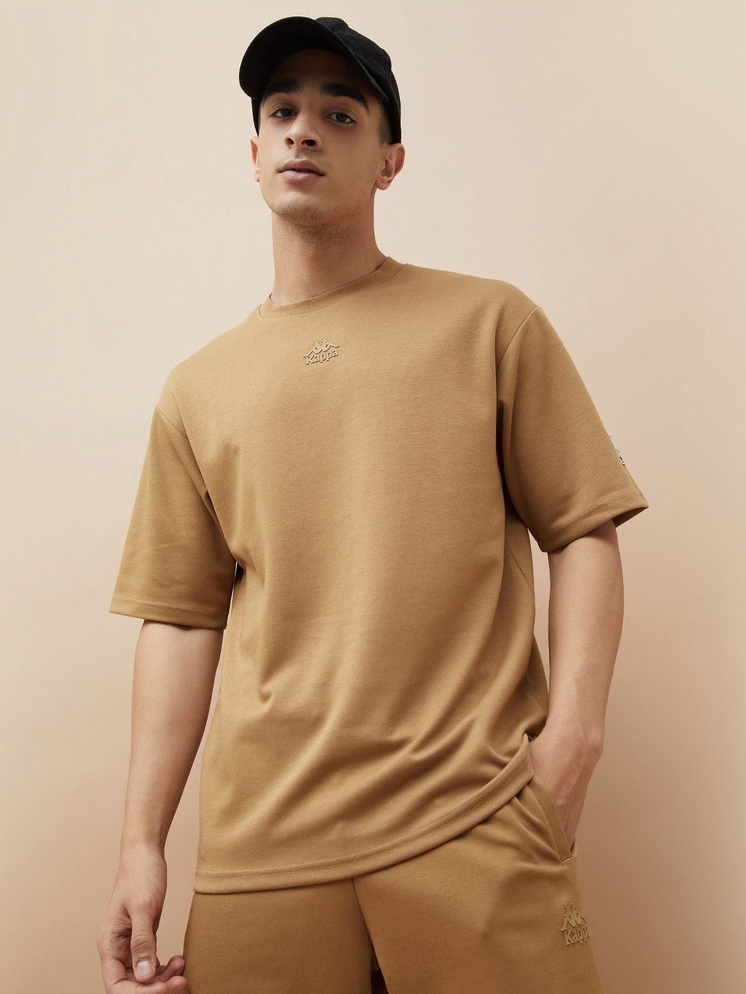 

Kappa Men Cut Outs T-shirt, Brown