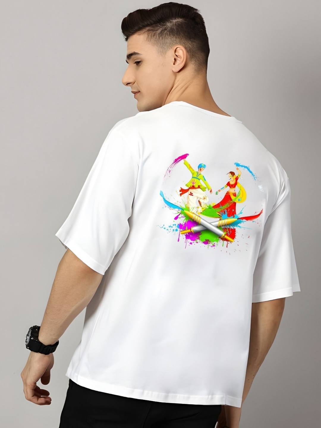 

Moda Rapido Men T-shirt, White
