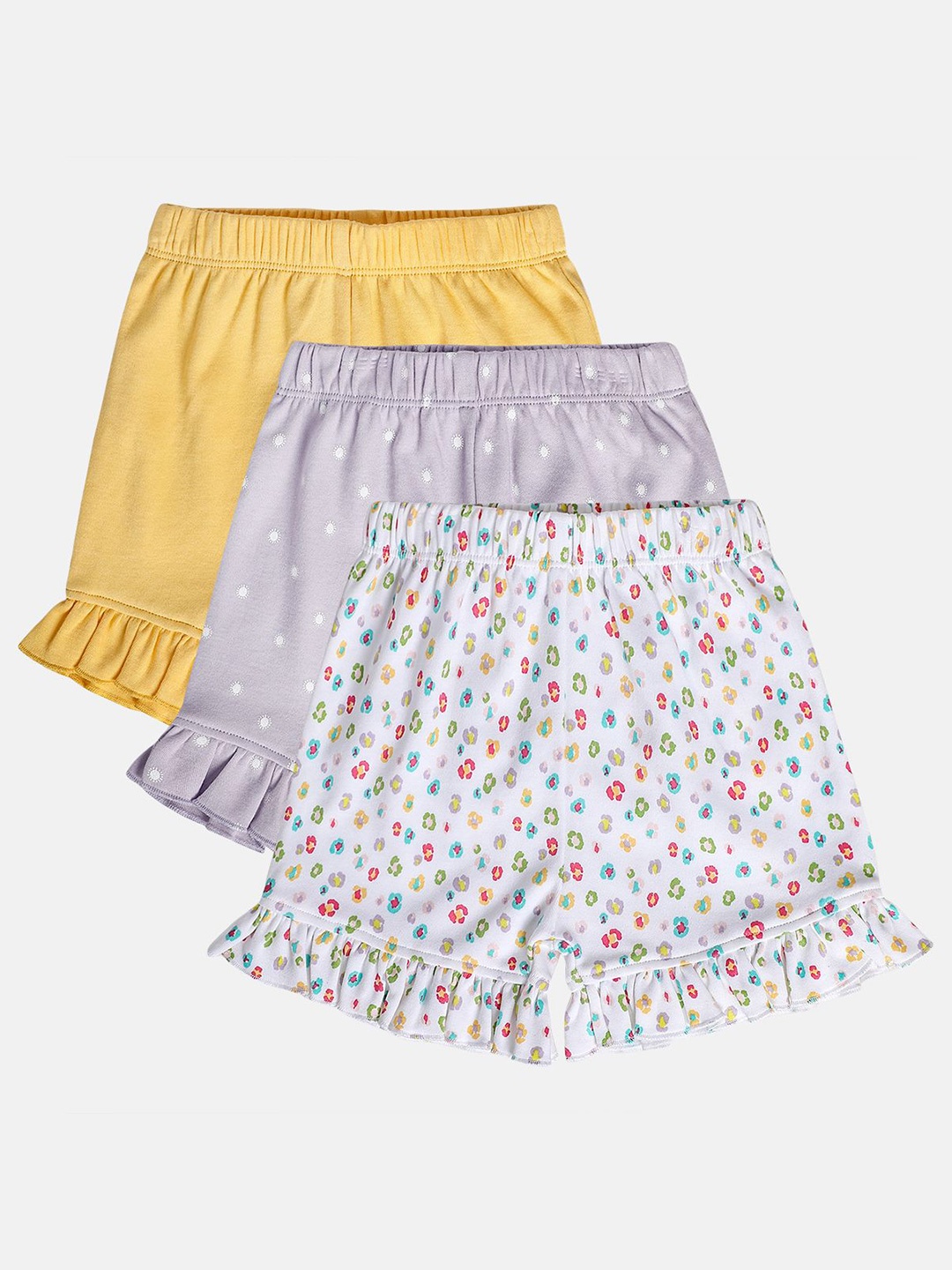 

MINI KLUB Girls Printed Shorts, Multi