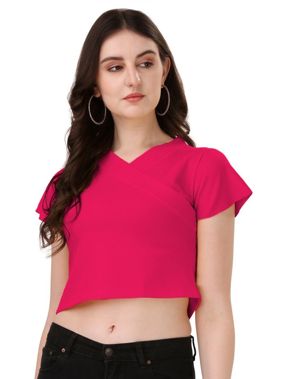 

NiloBerry Crop Top, Pink