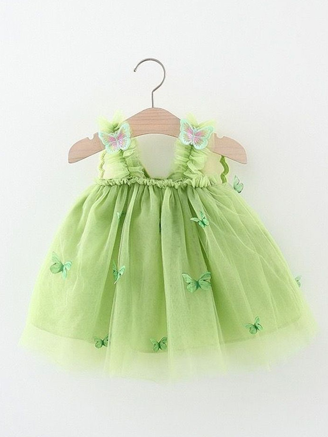 

LULU & SKY Fit & Flare Dress, Green