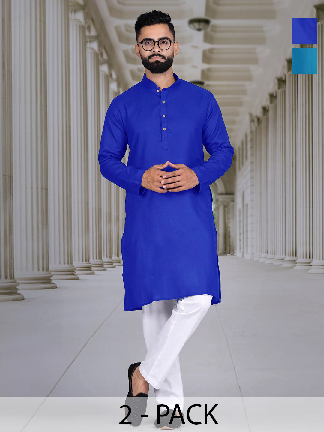 

Moda Rapido Men Kurta, Multi