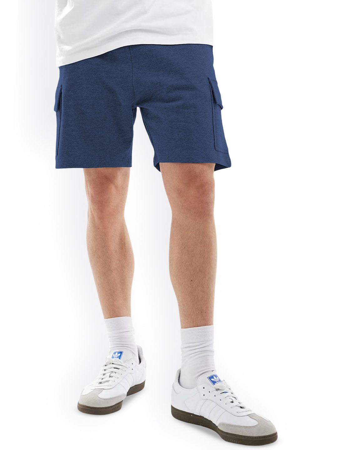 

SZN Men Running Cargo Shorts, Navy blue