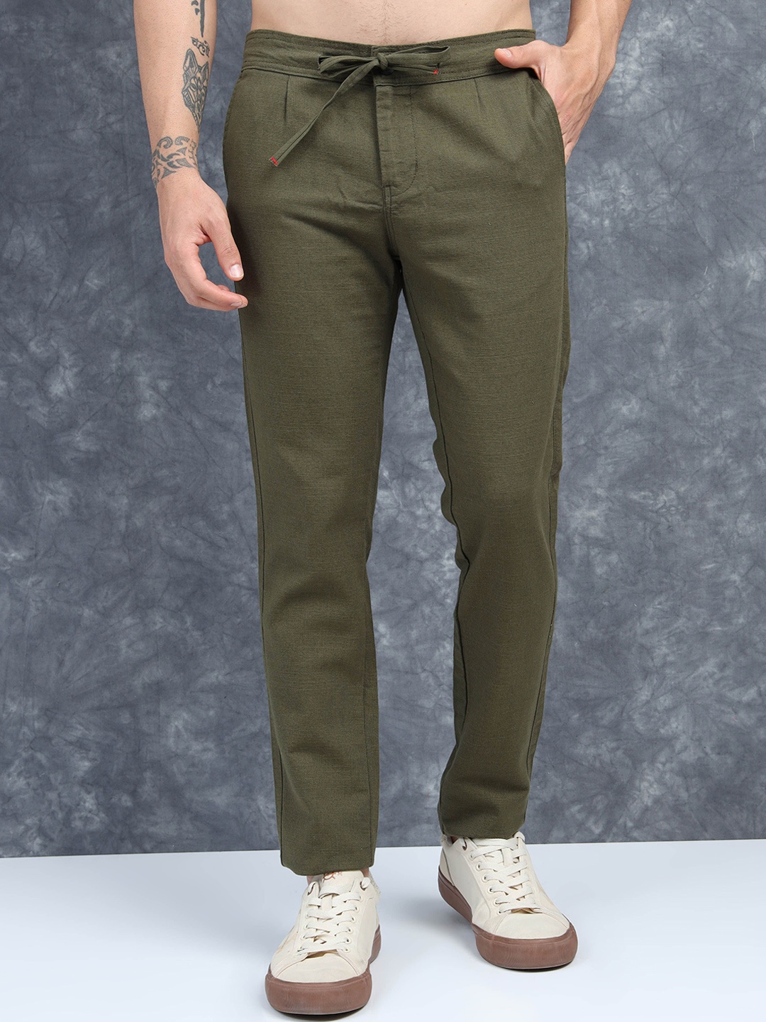 

Moda Rapido Men Brooklyn Trousers, Green
