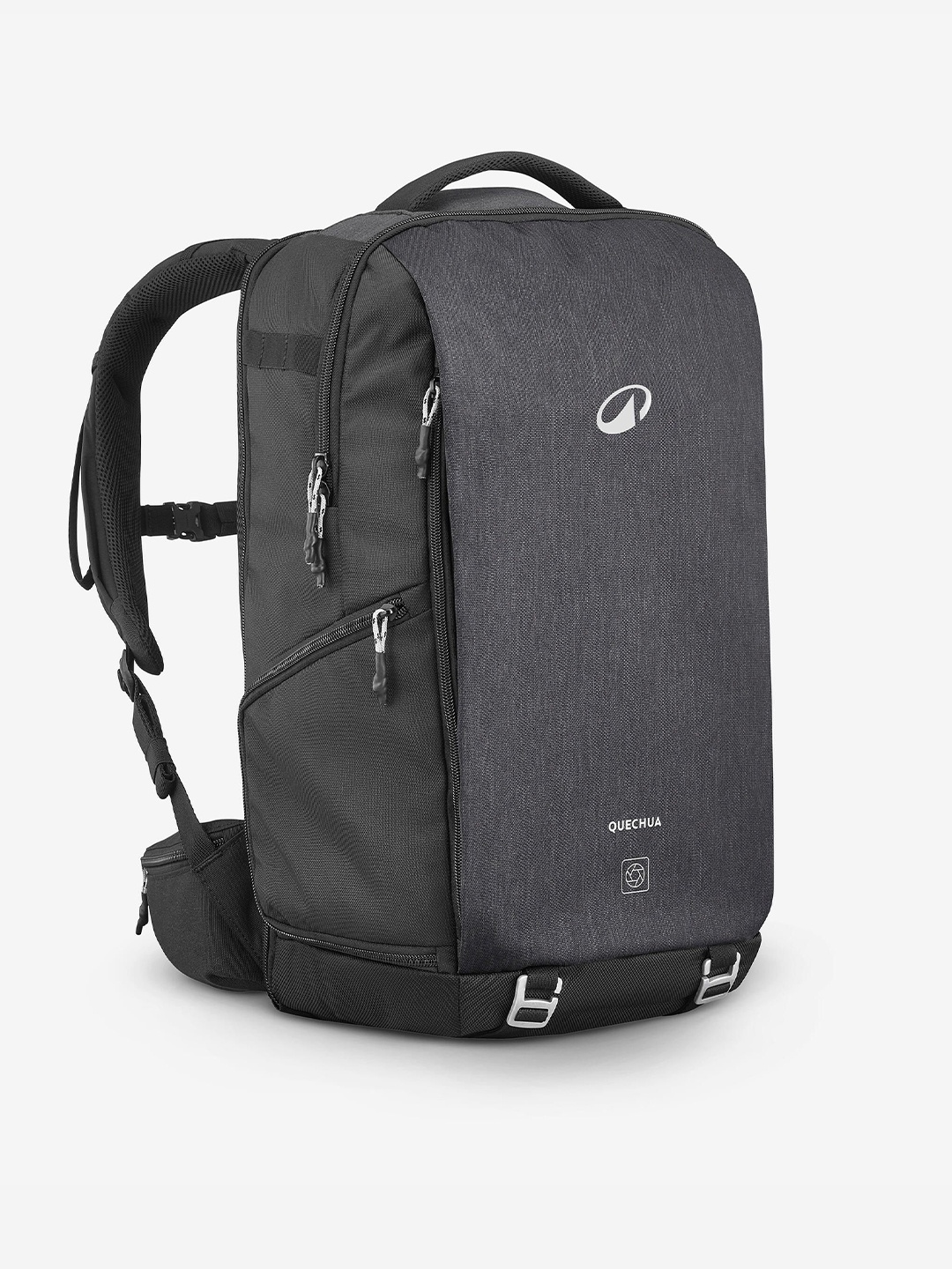 

Quechua By Decathlon Hiking Camera Backpack 30 L - NH Explorer 900 Focus, Black