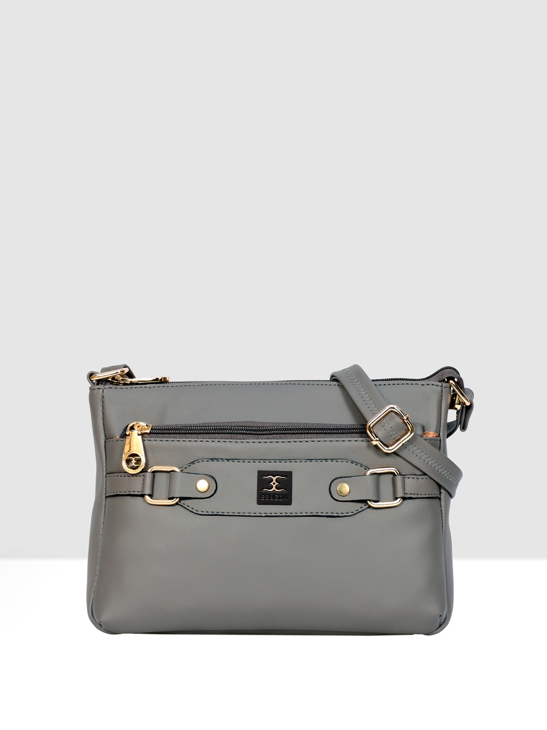 

ESBEDA PU Swagger Sling Bag, Grey