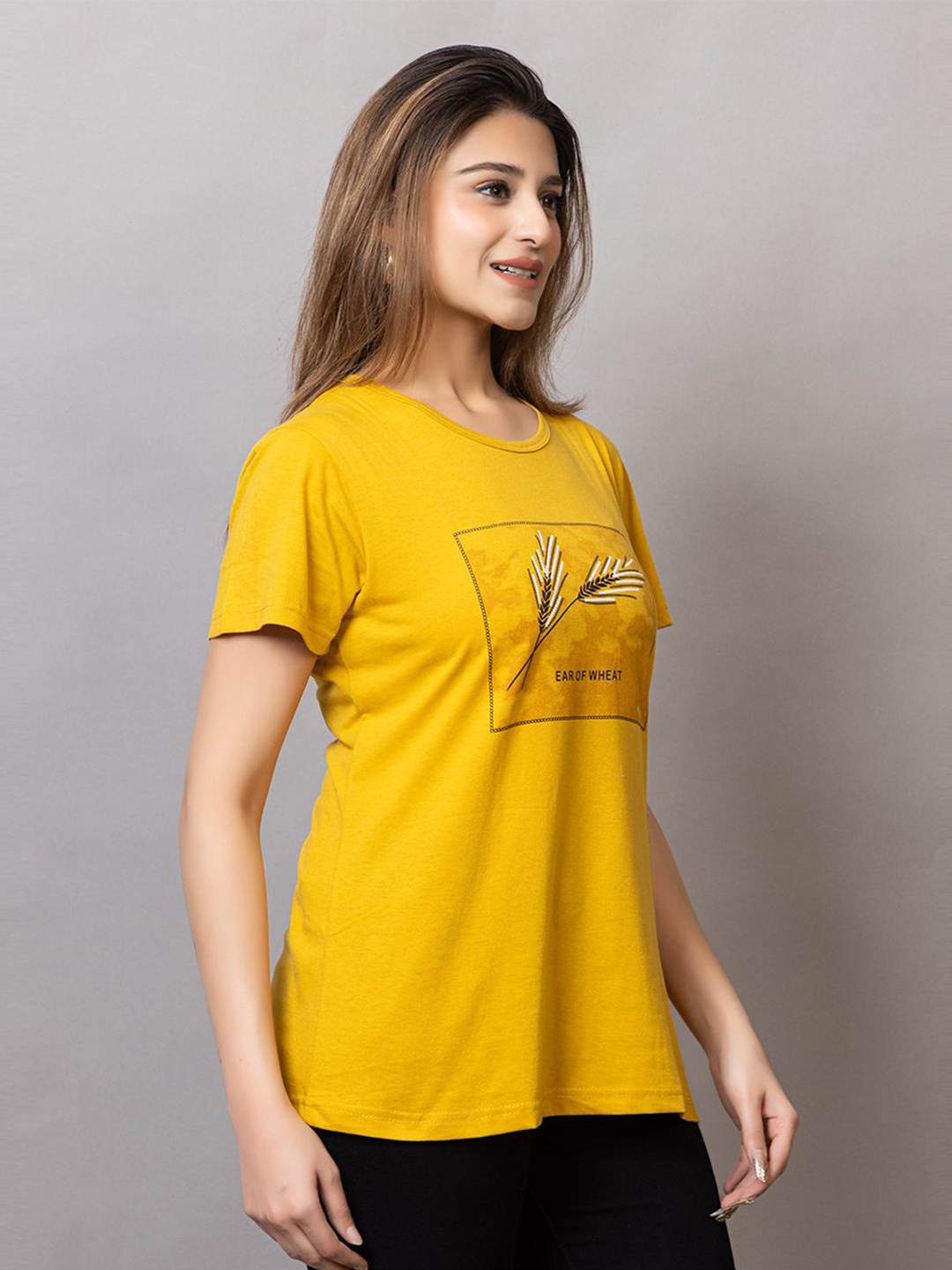 

PROBASIC Women 2 Printed Applique T-shirt, Multi